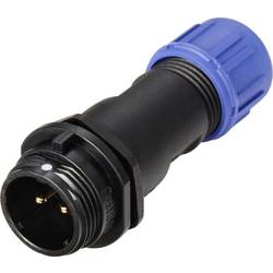 Weipu SP1311 / P 2 I Rundstecker Stecker, gerade Gesamtpolzahl: 2 Serie (Rundsteckverbinder): SP13 1 St.