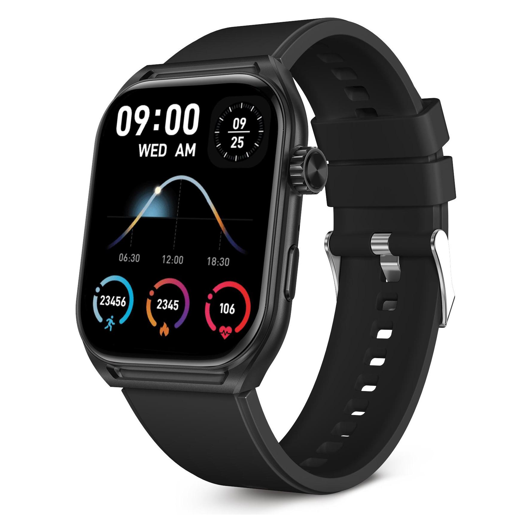 KSIX Smartwatch Urban Move,Black (52.60 mm, ohne SIM) (BXSW28N)