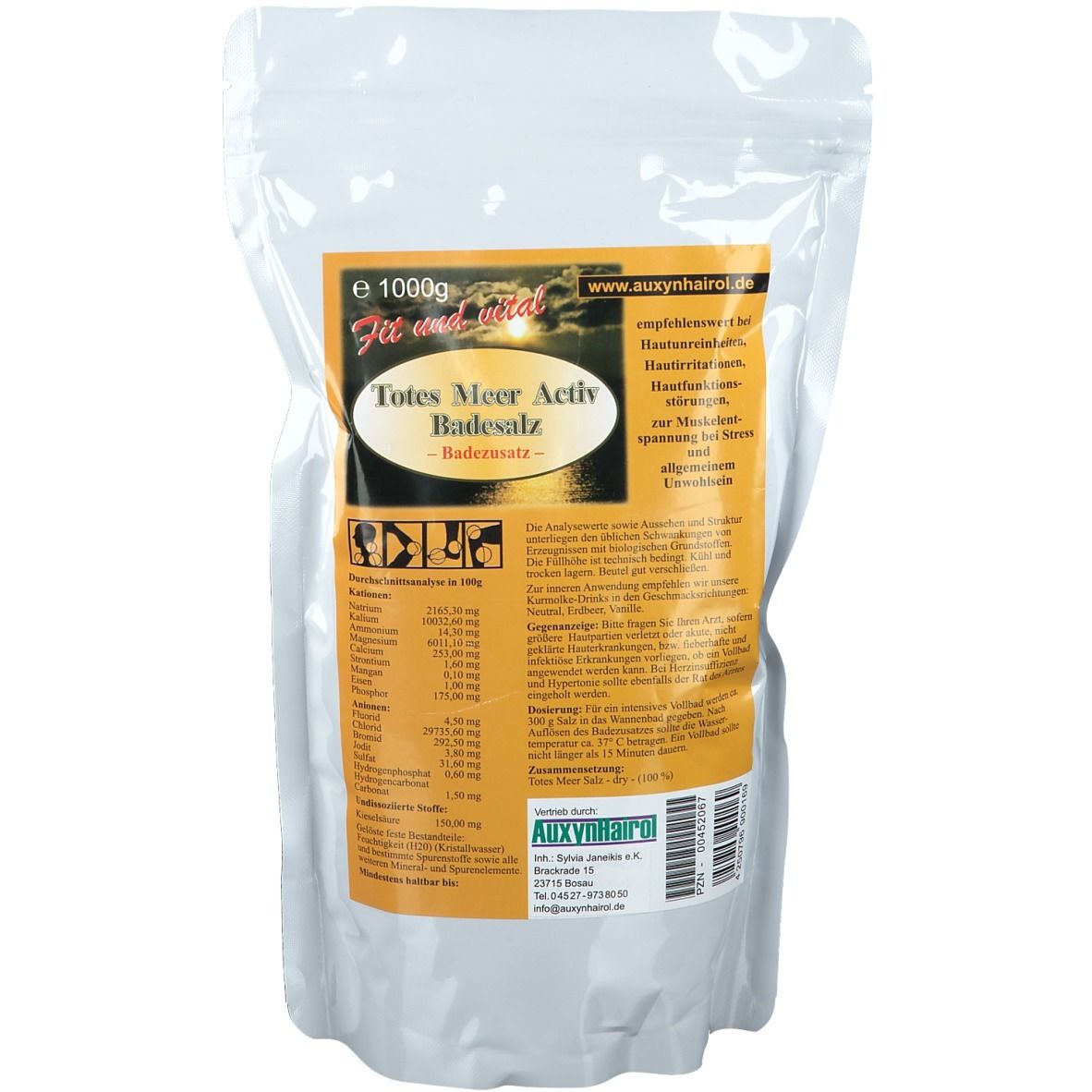 Totes Meer Activ Badesalz 1 kg Salz