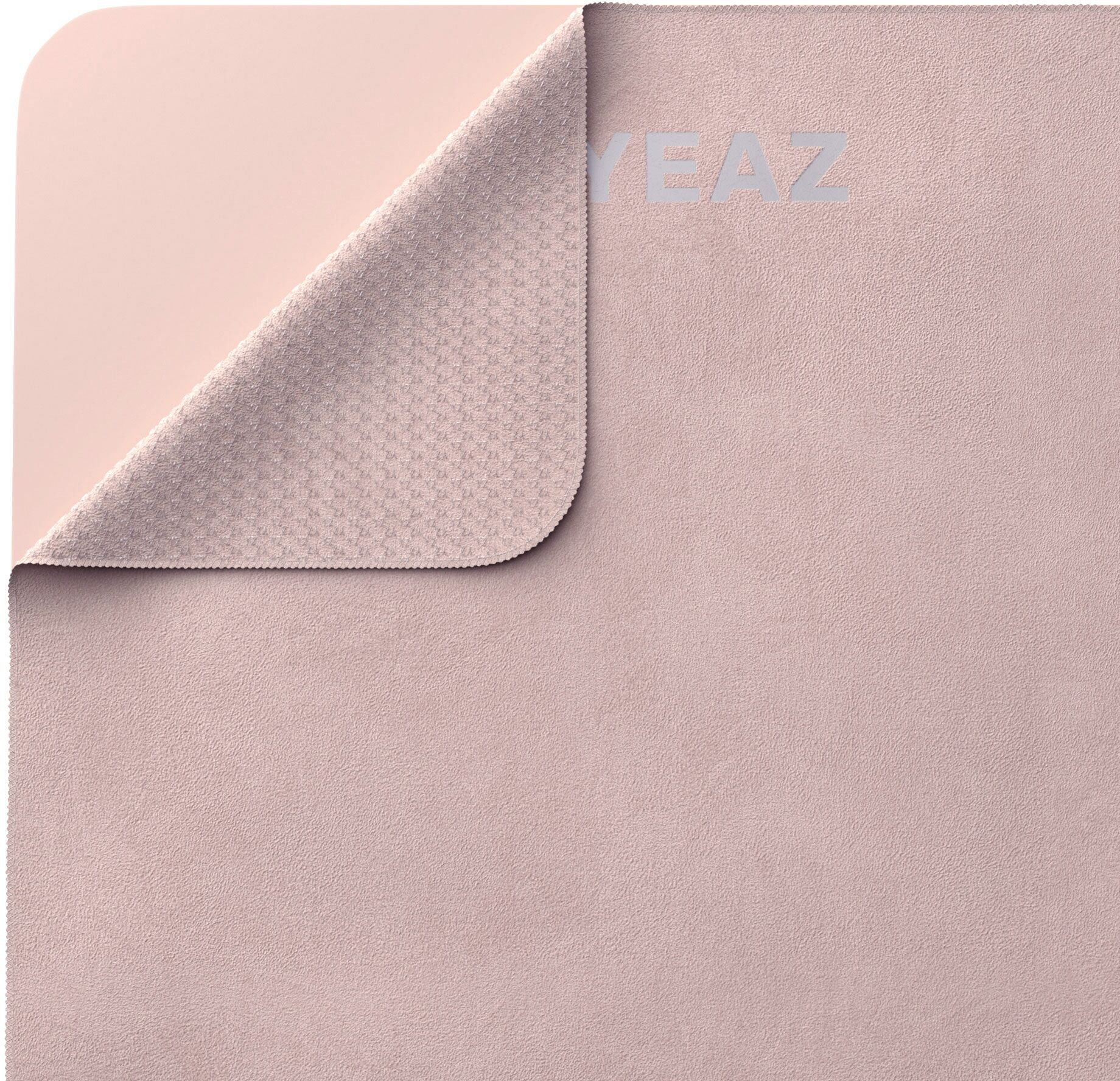 Yogablock YEAZ "Set - Yoga-Blöcke & Handtuch NEXT LEVEL", beige, Yogakissen, Yogablock