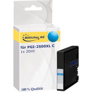 kompatibel für Canon PGI-2500XL C 20ml cyan