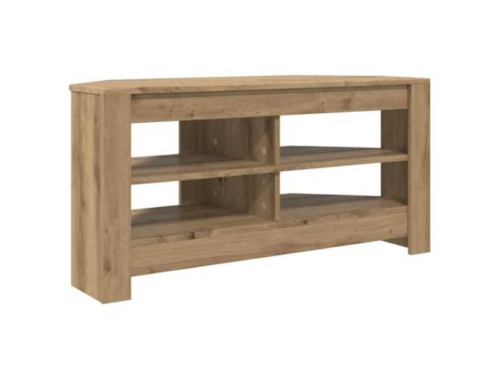 Makastle Eck-TV-Schrank Artisan-Eiche 102x41x50 cm Holzwerkstoff