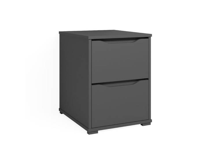 Table de chevet Ruben 40.2x53.6cm Anthracite Vicco 40100