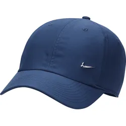 Nike Dri-Fit Club CAP U Metall-Swoosh dunkelblau/metallic - L/XL