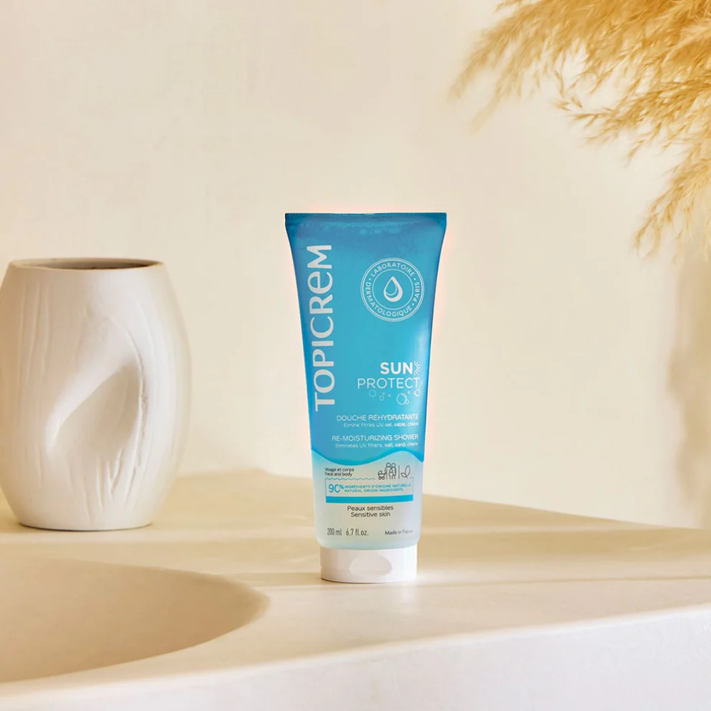 Topicrem Sun Protect Gel de ducha suave rehidratante 200mL