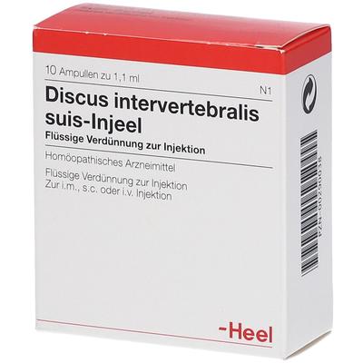 Discus Intervertebralis suis Injeel Ampullen 10 St