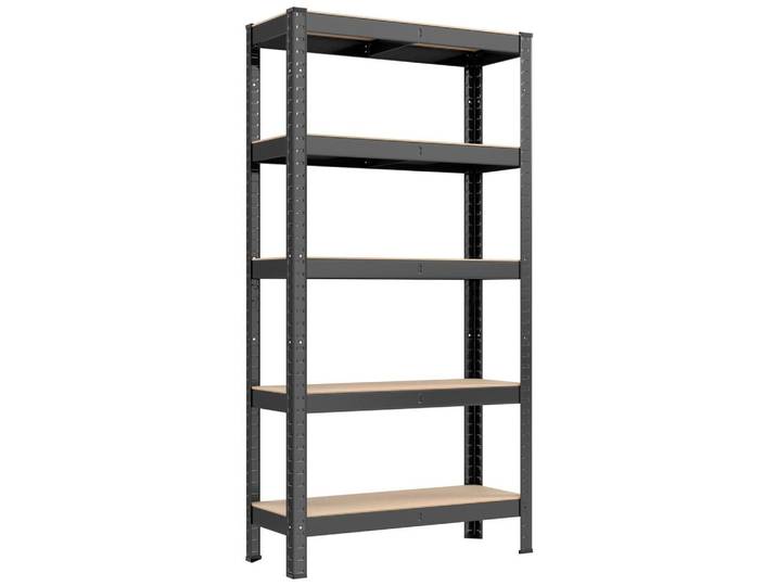 Schwerlastregal Shelving Schwarz B: 75 cm