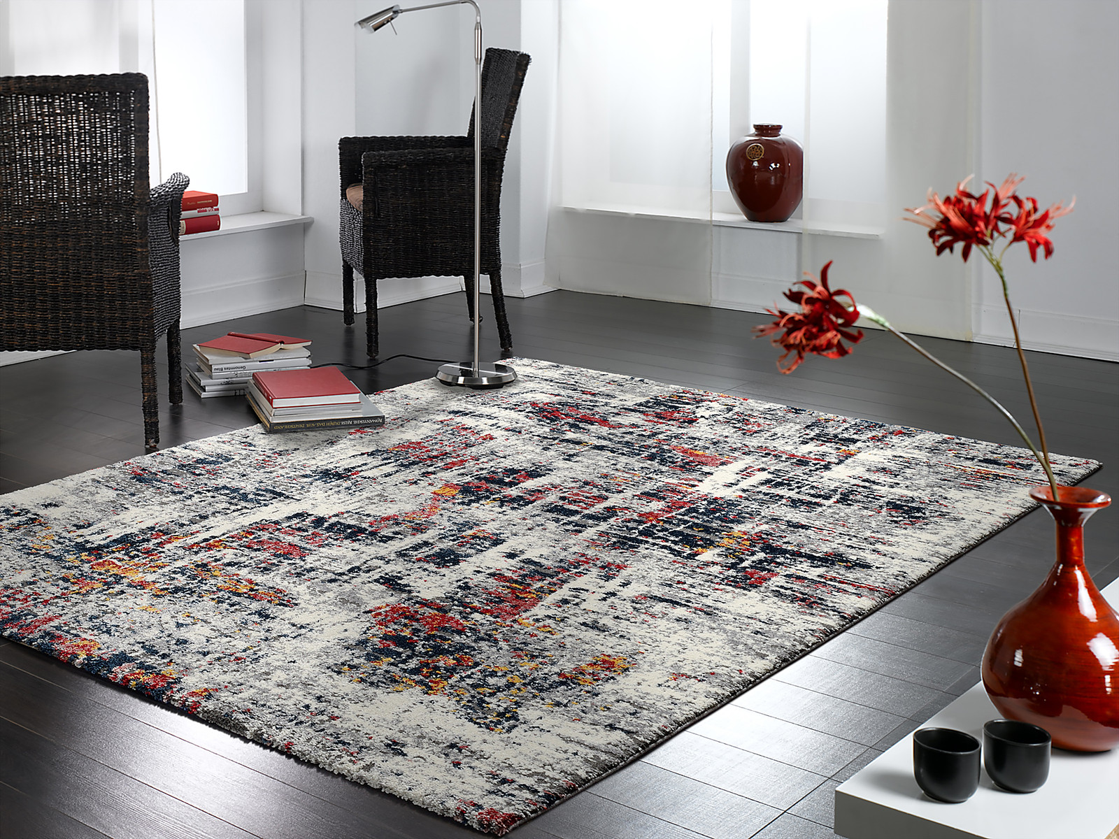 OCI High and Low Six tapijt multicolor B: 200 cm, D: 250 cm