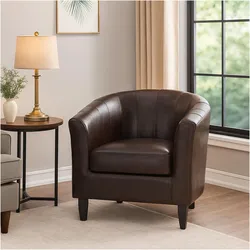 HTI-Living, Sessel, Eleganter Cocktailsessel in Kunstleder Komfortabel und stilvoll