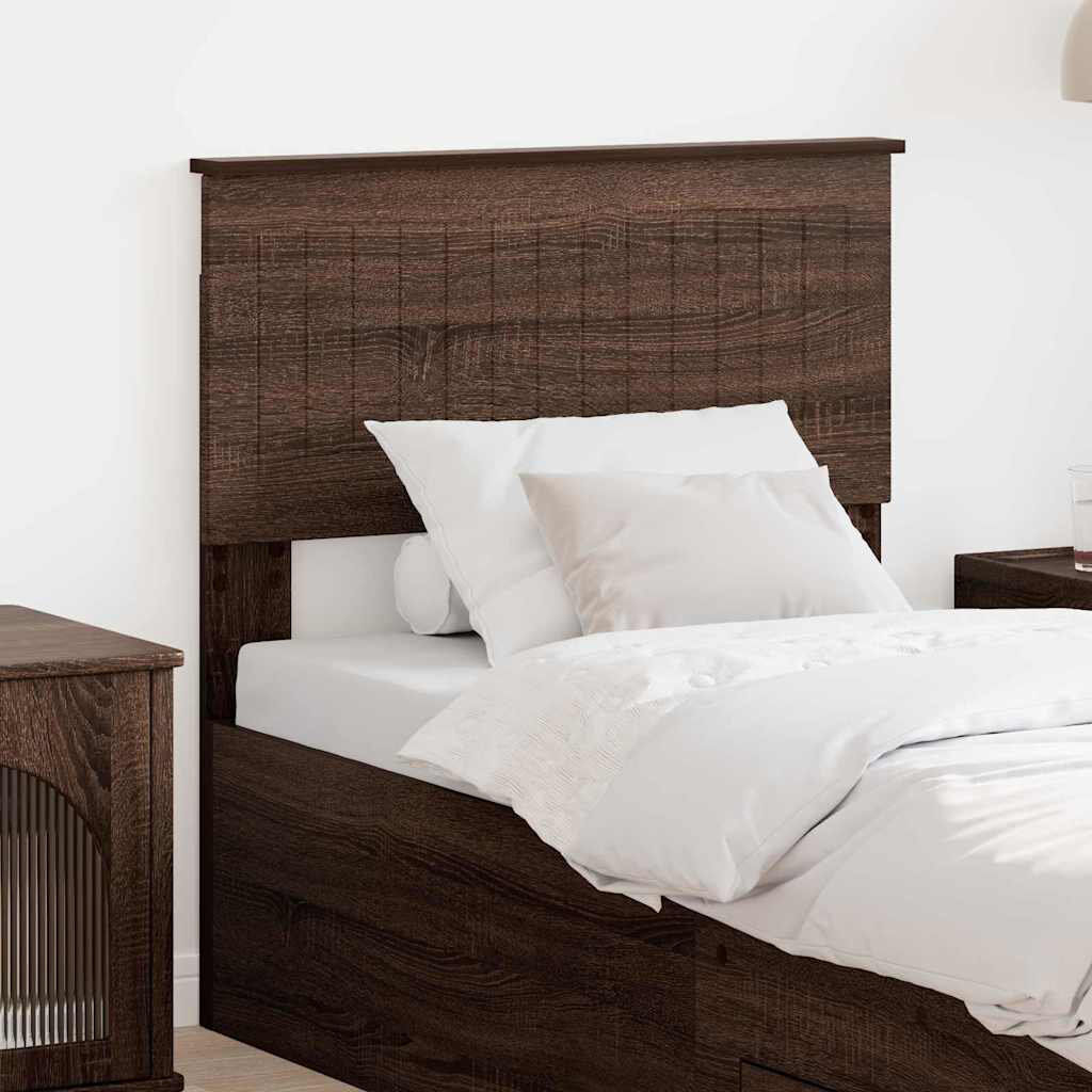 17 Stories Headboard Brown Oak 80 x 190cm