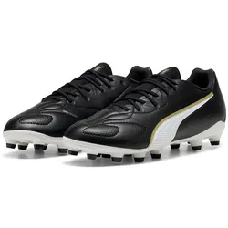 PUMA King 20 Match FG/AG Fußballschuhe Kinder 02 - PUMA black/PUMA white/PUMA gold 32