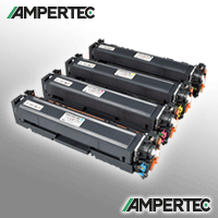 Ampertec 4 Kompatible Toner ersetzt Canon 075 Multipack KCMY