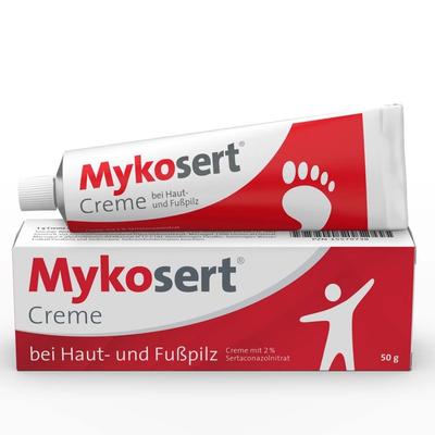 Mykosert Creme bei Haut- und Fußpilz 50 g