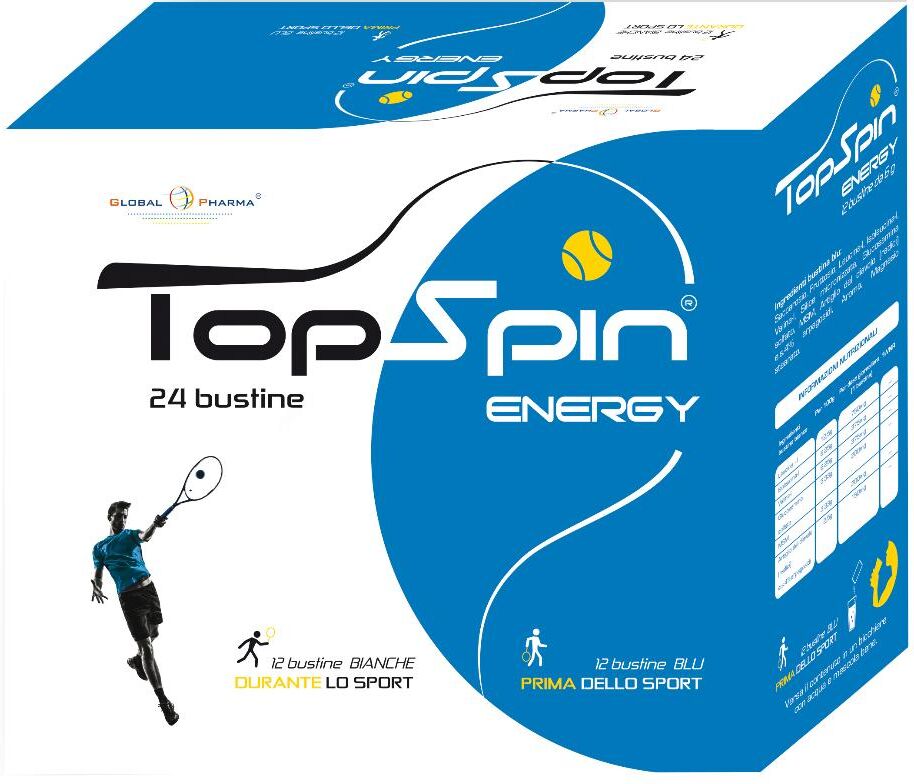 GLOBAL PHARMA Srl TopSpin Energy, 24 Bustine