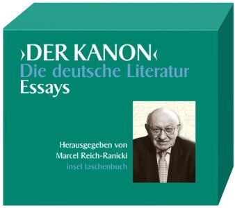 Marcel Reich-Ranicki - Der Kanon. Die deutsche Literatur. Essays: Fünf Bände und ein Begleitband im Schuber: 5 Bände (insel taschenbuch) - Preis vom 09.10.2026 07:28:09 h