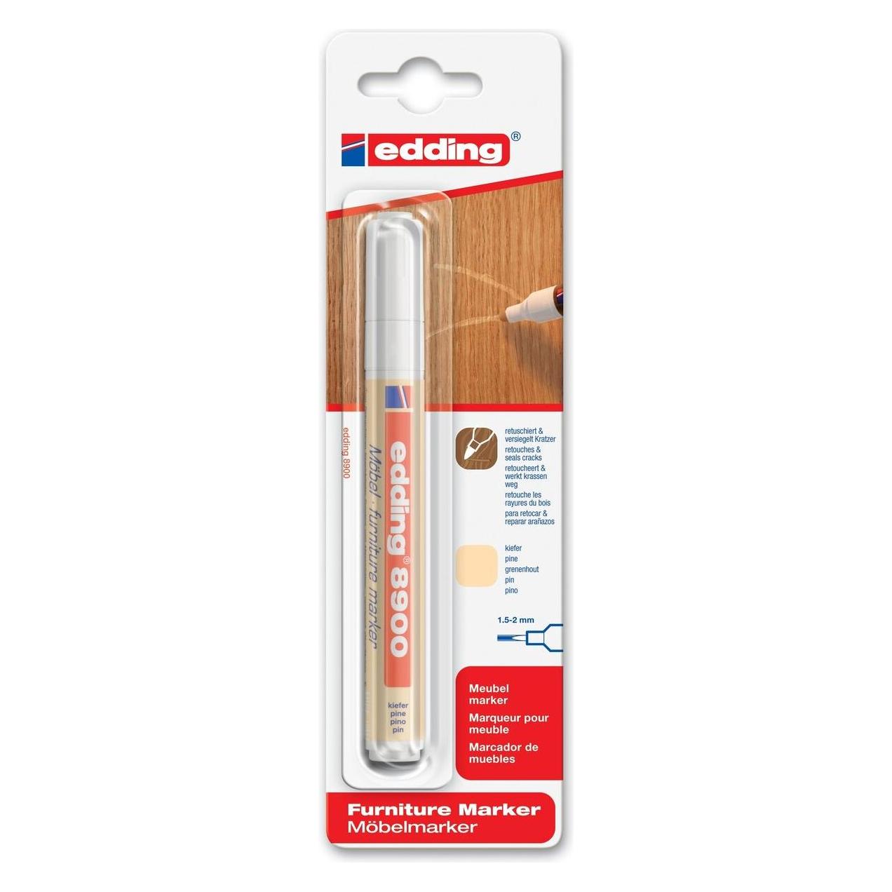 Edding Möbel Marker 8900 Kiefer (1x) (8900BLI-622DIY)