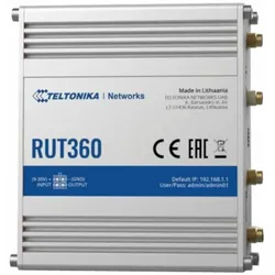TELTONIKA RUT360 Industrial 4G LTE Cat-6 Router