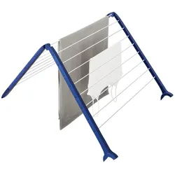 Leifheit Pegasus V, Wäscheständer, Blau