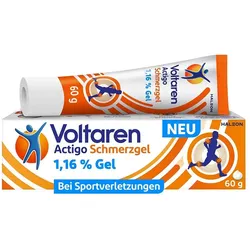 Voltaren Actigo Schmerzgel mit 1% Diclofenac, Schmerzlinderung 60 g