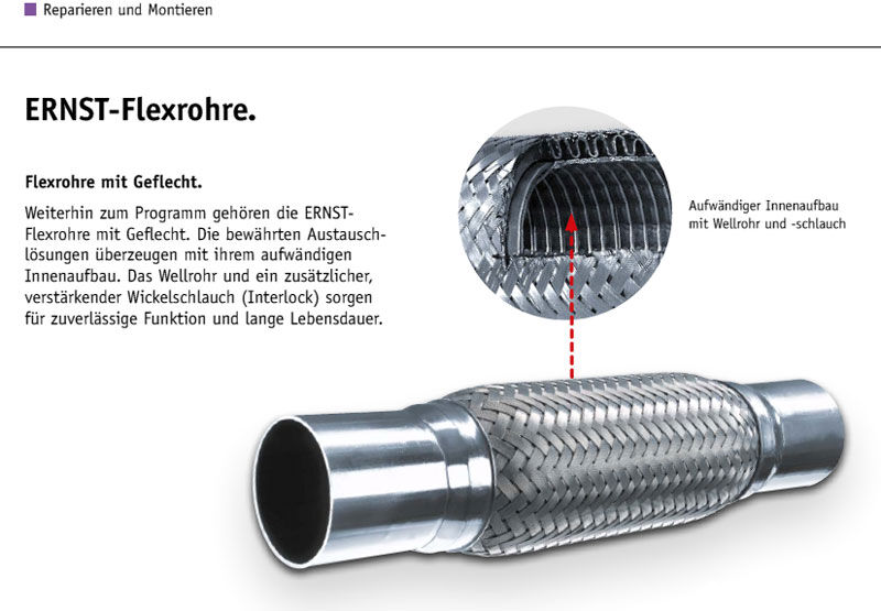 Ernst Flexrohr, Abgasanlage 460491