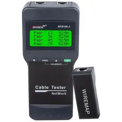 W-Star, Multimeter, Tester kabelů UTP WSNF8108A multifunkční podsvícení displeje (Kabeltester)