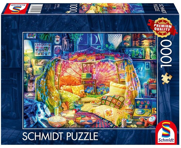 Puzzle 1000 pcs Mon nid douillet - Puzzles Schmidt