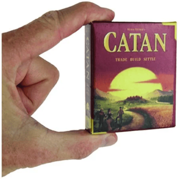 Worlds Smallest World's Smallest - Catan, Ages 6+, Choking Hazard: Small Parts
