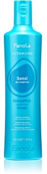 Fanola Vitamins Sensi Delicate Shampoo champô suave de limpeza efeito calmante 350 ml. Vitamins Sensi Delicate Shampoo