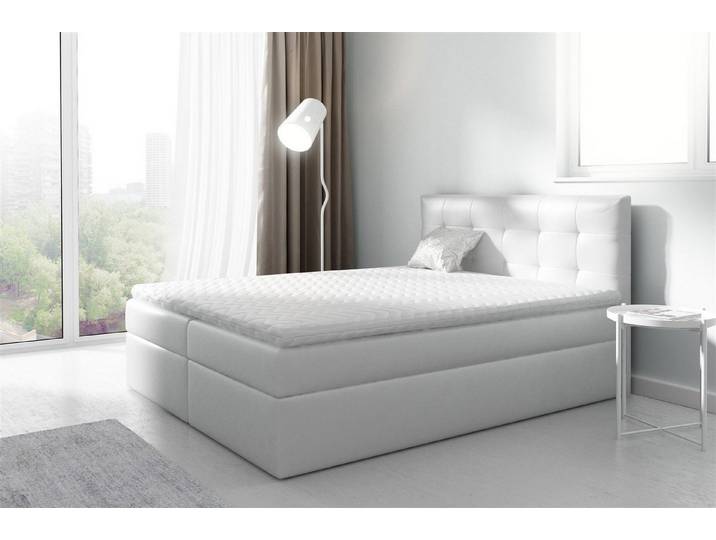 Fun Möbel Boxbett Schlafzimmerbett PARLA (inkl. Bettkästen, inkl. Kaltschaumtopper)