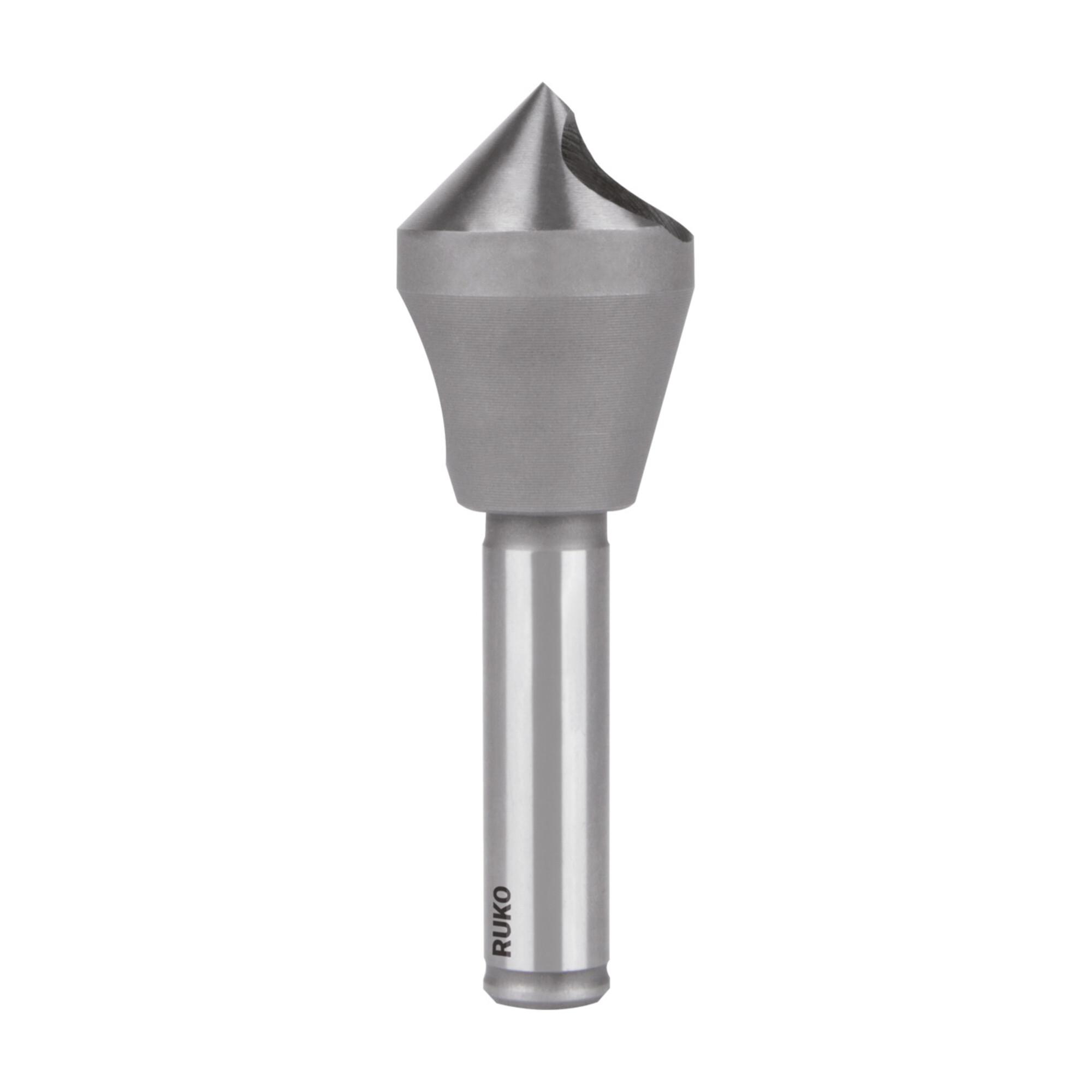 RUKO Kegel- und Entgratsenker mit Querloch 90 Grad HSSE Co 5 20/25 (102305E)
