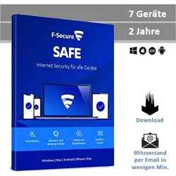 F-Secure Safe 2025, 7 Geräte - 2 Jahre, Download