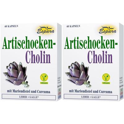 Artischocken Cholin Kapseln 2x 2x60 St