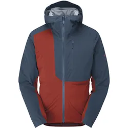 Rab Herren Cinder Kinetic Jacket - L - Tuscan Red/Tempest Blue