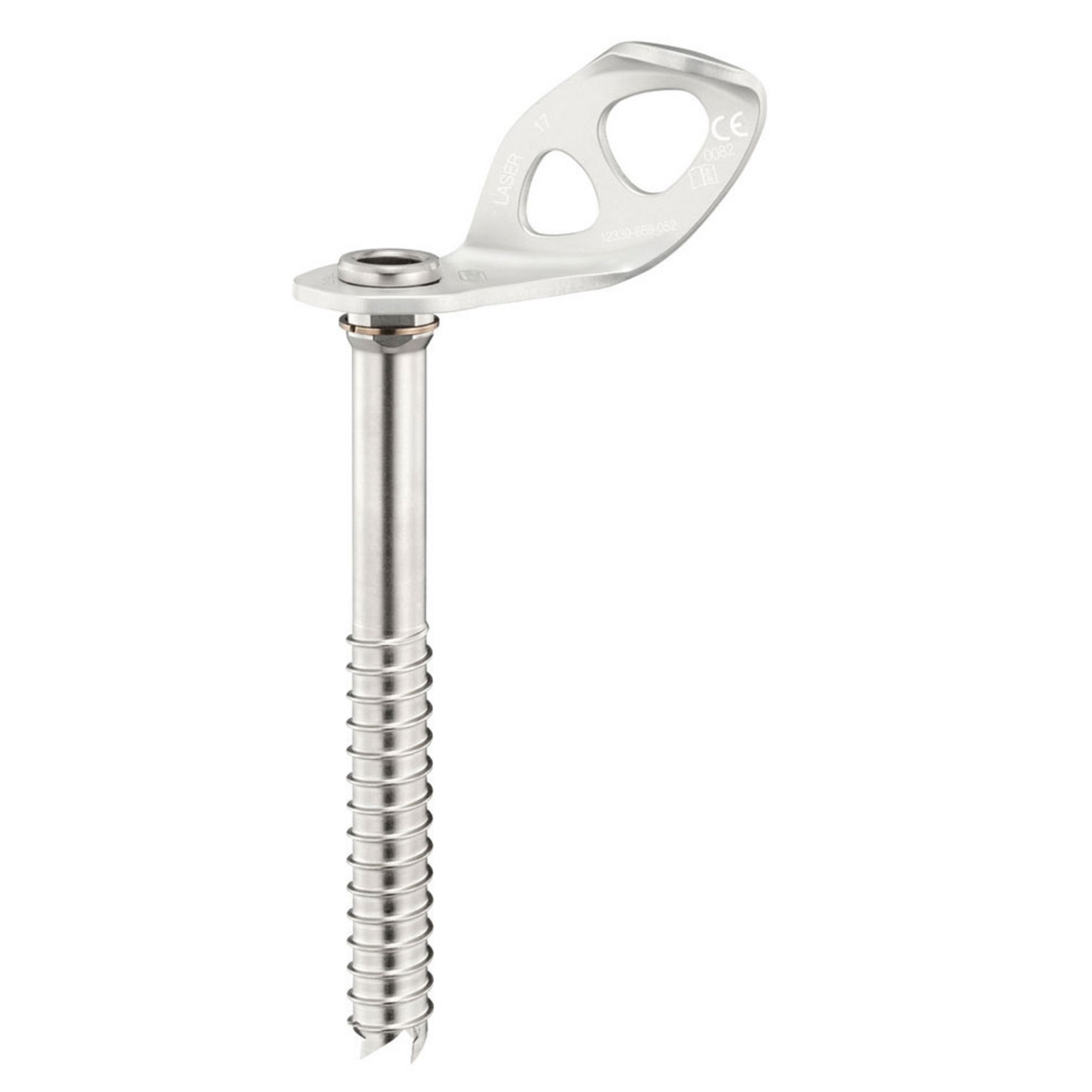 Petzl Laser Eisschraube Eisschrauben silber Größe 17CM Eisklettern