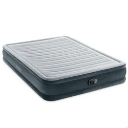 Intex Luftbett 203 x 152 x 33 cm mit integrierter Luftpumpe