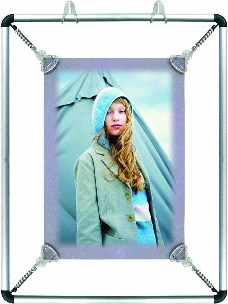 Aluminium Posterlijst Spanlijst Fotolijst DIN A3 - Zilver