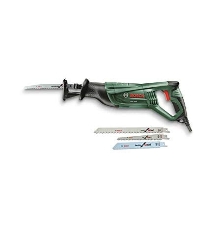 Bosch Home and Garden PSA 700 E Reciprozaag, 710 Watt, Groen, B/D/H: 57.3 x 11.9 x 25.3 cm