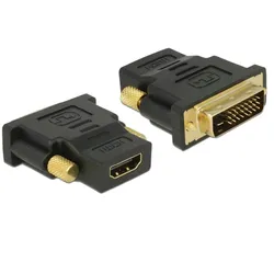 Delock Adapter DVI 24+1 Pin Stecker  HDMI Buchse