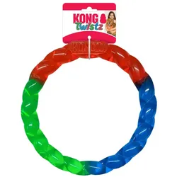 KONG Twistz Ring, S - 17 cm – Spiel- und Apportierring für Hunde