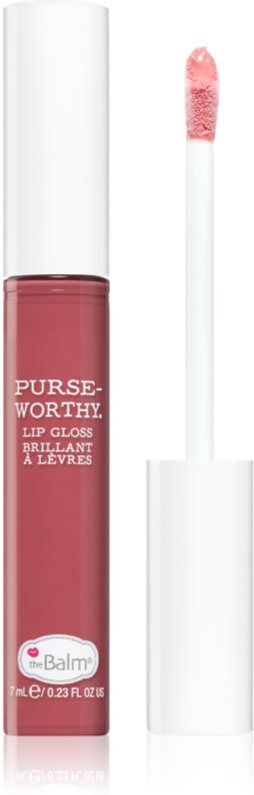 theBalm Purseworthy hydrating lip gloss with shea butter shade Clutch 7 ml
