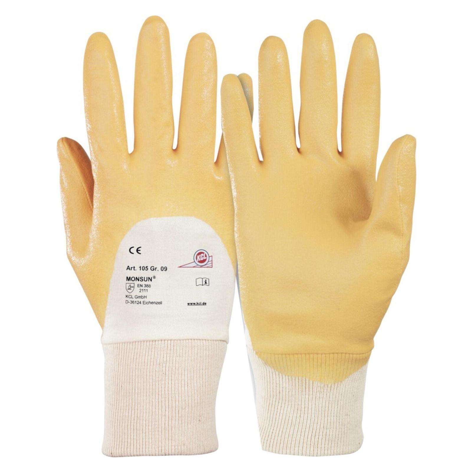 Honeywell Handschuhe Monsun 105 Grösse 9 curry EN 388 PSA-Kategorie II (9) (105/9)