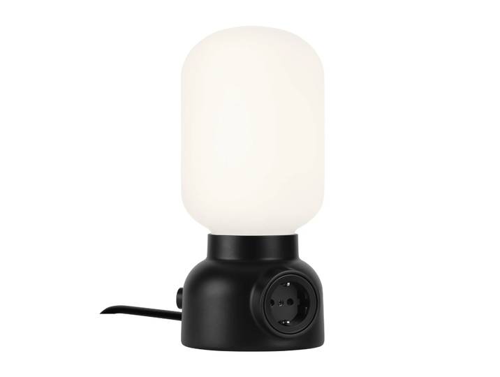 Ateljé Lyktan Plug Tischleuchte Schwarz