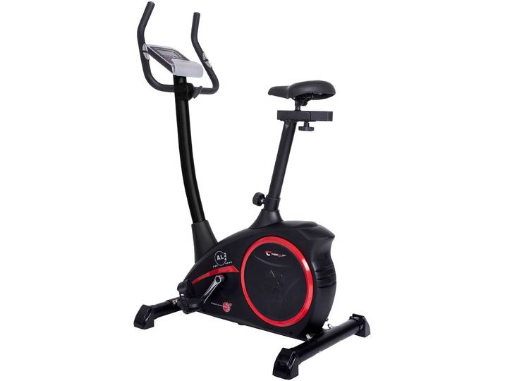 Ergometer CHRISTOPEIT SPORT AL 2 Gr. 1, schwarz, Heimtrainer, ohne Unterlegmatte, Ergometer, 150 kg max. Benutzergewicht, Fahrrad, 24 Widerstandsstufen, B:59cm H:134cm L:96cm, Topseller