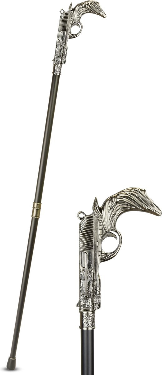 Aluminium Wandelstok Revolver 92,5 cm