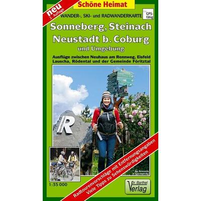 Wander-, Ski- und Radwanderkarte Sonneberg, Steinach, Neustadt b. Coburg und Umgebung, Sonstige von Verlag Barthel, Barthel, A, 978-3-89591-160-6