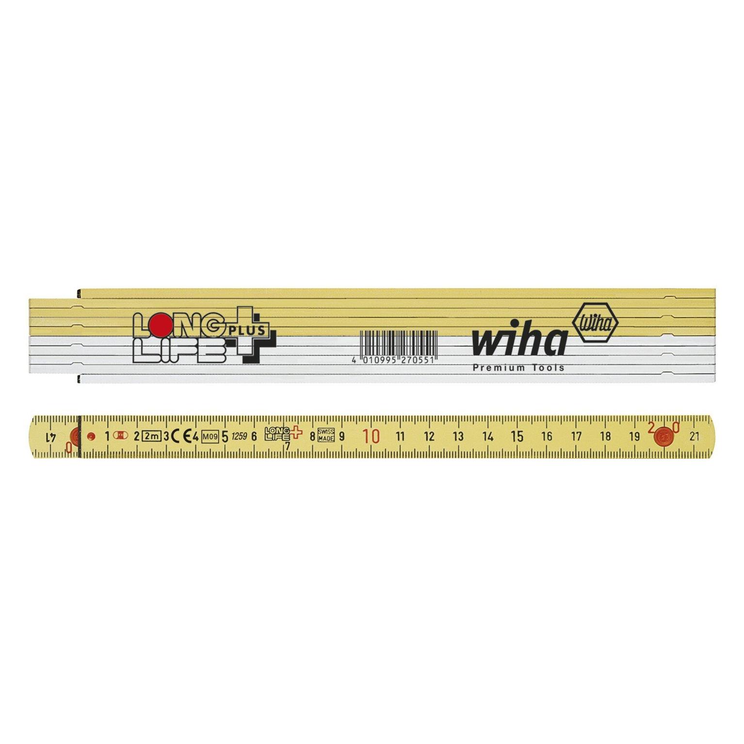 Wiha Zollstock 2 m Polyamid Longlif (2 m) (27055)