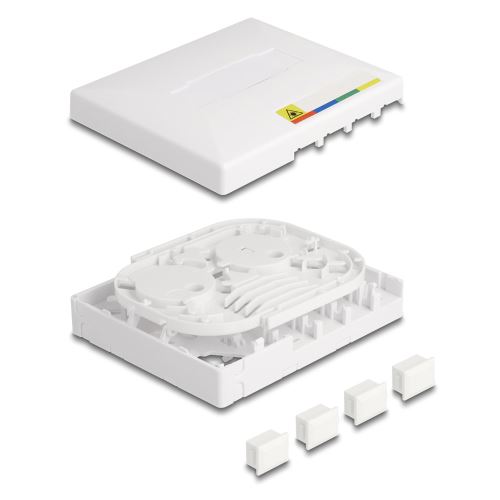 Delock LWL Anschlussdose für LC-Duplex (87890)