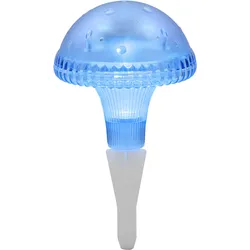 Konstsmide LED Solarleuchte Pilz, blau, Kunststoff (7663-400)