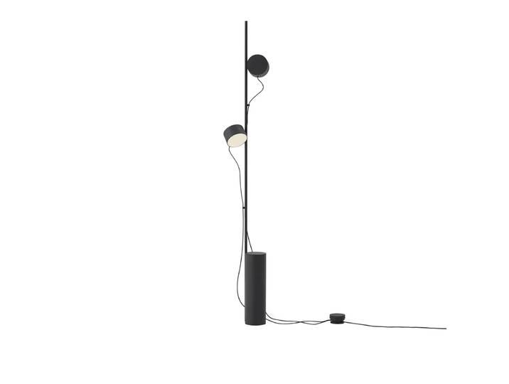 Muuto - Post LED-Stehleuchte, schwarz