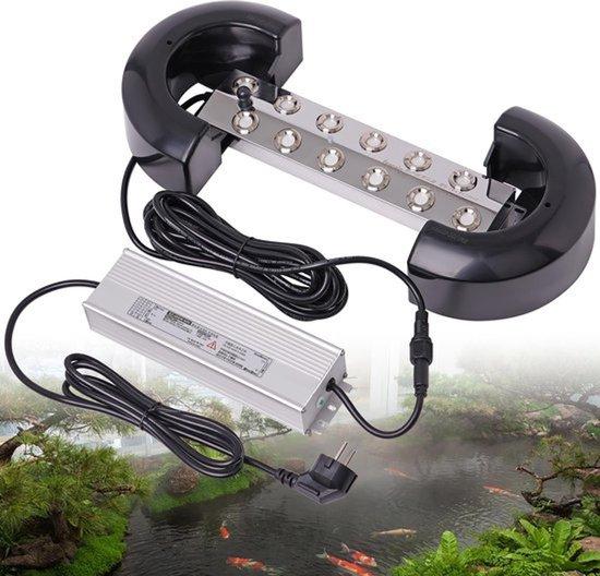 Mistmaker 12: Ultraschall-Vernebler mit 400 W, wasserdichtem Netzteil, einer Leistung von 8,5 l/h. Ideal für Innenräume, Gärten, Teiche und als Vernebler für den Gartenbau und Gewächshäuser